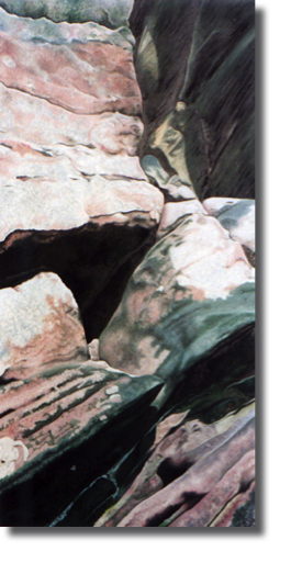 Rock Series 2 No.8 (2001)
68 x 137 cm
oil on canvas Rock Series 2 No.8 (2001)
68 x 137 cm
oil on canvas